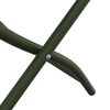 vidaXL Sedia Pieghevole da Giardino 2 pcs Verde 55 x 56.5 x 91cm
