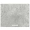 vidaXL Armadio pensile 2 pcs Grigio Cemento e Bianco 50 x 31 x 40 cm