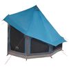 vidaXL Tenda Tipi Familiare con tetto Blu 404 x 370 x 270 cm