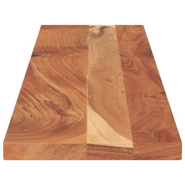 vidaXL Piano Tavolo 180x40x3,8 cm Rettangolare Legno Massello Acacia