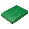 vidaXL Telo con Occhielli Verde 2 x 6 m 260 gsm PE