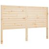 vidaXL Testiera per Letto 126x4x100 cm in Legno Massello di Pino