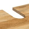 vidaXL Set Mobili da Bagno 4 pz in Legno Massello di Mango
