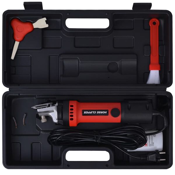 vidaXL Set Tosatrice per Cavalli 6 pz 350 W