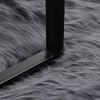 vidaXL Tappeto Pecora Tafalla Antracite 200 x 200 cm Poliestere