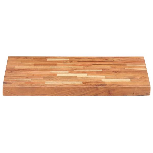 vidaXL Tagliere 50x35x4 cm in Legno Massello di Acacia