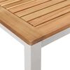 vidaXL Setdapranzodagiardino 7 pcs Legno di Teak Massiccio