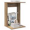vidaXL Tavolo laterale Rovere artigianale 40 x 38 x 62,5 cm