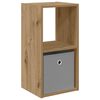 vidaXL Comodino con cassetto Rovere artigianale 30,5 x 27 x 59,5 cm