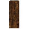vidaXL Credenza Rovere Fumo 60x31x84 cm in Legno Multistrato