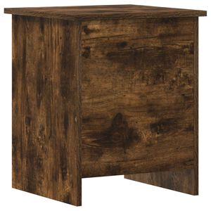 vidaXL Cassa di stoccaggio Rovere Fumo 40 x 40 x 50 cm