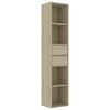 vidaXL Libreria Rovere Sonoma 36x30x171 cm in Legno Multistrato