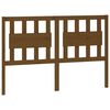 vidaXL Testiera per Letto ambra 145,5x4x100 cm Legno Massello di Pino