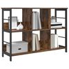 vidaXL Libreria Rovere fum&eacute; 102 x 32 x 72,5 cm Legno multistrato