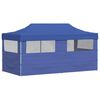vidaXL Tenda Party Blu 291 x 580 x 315 cm Tessuto Oxford