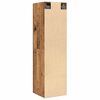 vidaXL Mobile Porta TV Legno Antico 30,5x30x110 cm Legno Multistrato