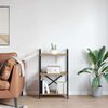 vidaXL Libreria Rovere artigianale 56 x 34 x 96 cm Legno multistrato