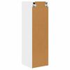 vidaXL Mobile TV da parete Bianco 30 x 31 x 100 cm Legno multistrato