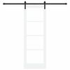 vidaXL Porta scorrevole ORKDAL Bianco 73,5 x 211 cm