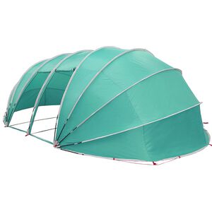 vidaXL Tenda da piscina a cupola Blu 538 x 440 x 204 cm