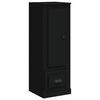 vidaXL Credenza Nera 36x35,5x103,5 cm in Legno Multistrato