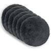 vidaXL Cuscino con cuscino HEERLEN 6 pz Antracite Fleece PV