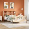 vidaXL Letto Libreria senza Materasso 120x200cm Legno Massello di Pino