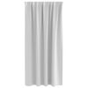 vidaXL Tende Blackout con Anelli 2 pcs Grigio chiaro 175 x 140 cm
