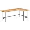 vidaXL Scrivania 180x120x76 cm in Legno Massello di Mango