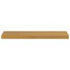 vidaXL Scaffale da parete 4 pcs Beige 80 x 23,5 x 4 cm