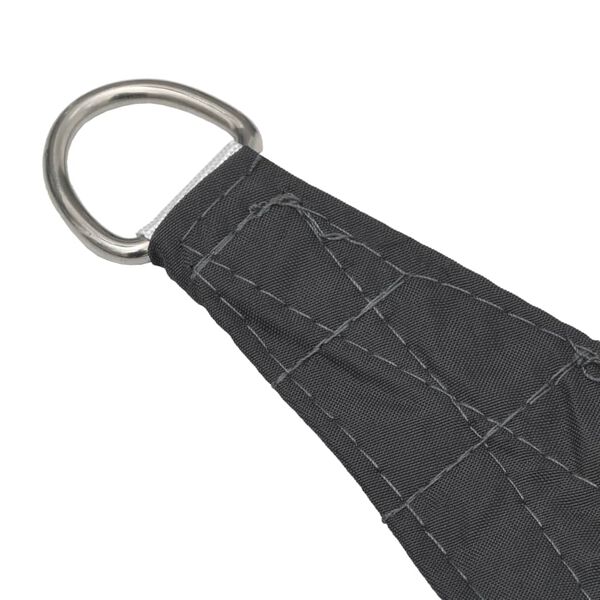 vidaXL Parasole a Vela in Tela Oxford a Trapezio 2/4x3 m Antracite
