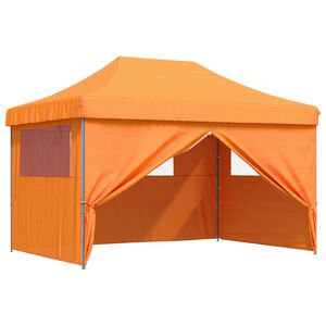 vidaXL Tenda Party Arancione 279 x 410 x 315 cm Tessuto Oxford