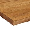 vidaXL Piano per Tavolo 80x30x3,8 cm Rettangolare Legno Massello Mango