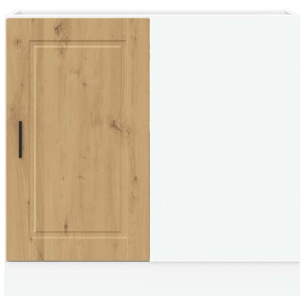 vidaXL Base da Cucina Porto Rovere Artigianale Legno Multistrato