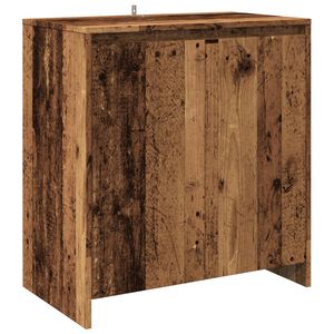 vidaXL Credenza Legno Antico 70x41x75 cm in Truciolato