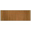vidaXL Tappeto Rettangolare Marrone 70x200 cm in Bamb&ugrave;