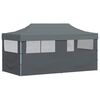 vidaXL Tenda Party Antracite 291 x 580 x 315 cm Tessuto Oxford