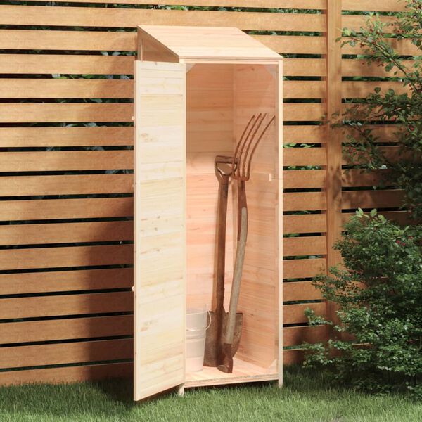 vidaXL Capanno da Giardino 55x52x174,5 cm in Legno Massello di Abete