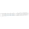 vidaXL Gabbione ad Arco con Letto Rialzato 800x50x100 cm Ferro Zincato