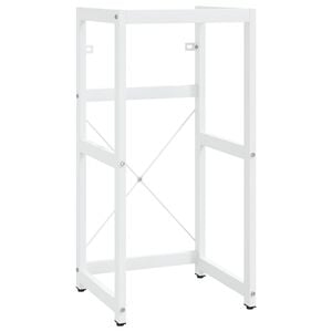 vidaXL Struttura per Lavabo da Bagno Bianca 40x38x83 cm in Ferro