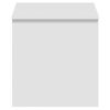 vidaXL Tavolino da Salotto Bianco 102x50,5x52,5cm in Legno Multistrato