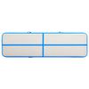 vidaXL Tappetino Ginnastica Gonfiabile con Pompa 700x100x15cm PVC Blu