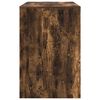vidaXL Scrivania Rovere fumé 102 x 50 x 75 cm Legno multistrato