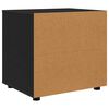 vidaXL Armadio Nero 60 x 48 x 57 cm Legno multistrato