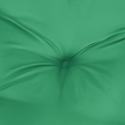 vidaXL Cuscini per Sedia 4 pz 40x40x7 cm in Tessuto Oxford Verde