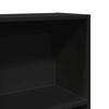 vidaXL Libreria Nera 40x24x109 cm in Truciolato