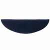 vidaXL Tappetini per scale autoadesivi 15 pz 56x17x3 cm blu navy semicircolari