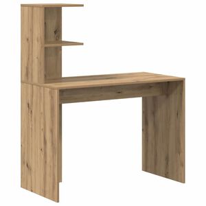 vidaXL Scrivania Rovere artigianale 102 x 50 x 124 cm