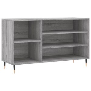 vidaXL Scarpiera Grigio Sonoma 102x36x60 cm in Legno Multistrato