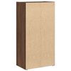 vidaXL Libreria Rovere Marrone 40x24x77 cm in Legno Multistrato